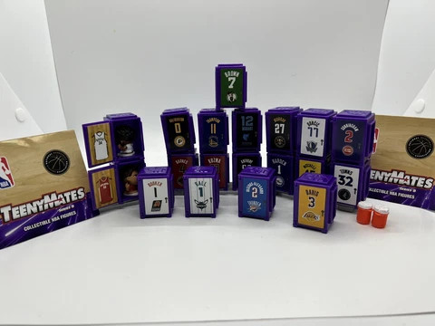 NBA Teenymates S8 Individual Lockers & Figures Choose UR Team - NBA stars Cover