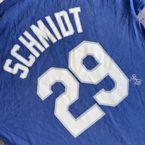 Jason Schmidt Los Angeles Dodgers Majestic Camiseta Para Hombre Grande Azul #29 Pullover - Imagen 1 de 11