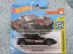 Hot Wheels 2019 #148/250 PAGANI HUAYRA black @M - Picture 1 of 2
