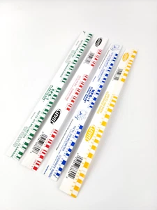 4x Plastigage Blue Red Green Yellow Main Rod Bearing Clearance Gauge Indicator - Picture 1 of 4