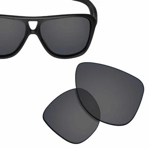 Polarized Replacement Lens for-OAKLEY Dispatch 2 Sunglasses Solid Black UVA&UVB - Picture 1 of 5