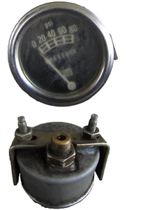 VINTAGE SW STEWART WARNER 0-80psi PRESSURE GUAGE - Picture 1 of 1