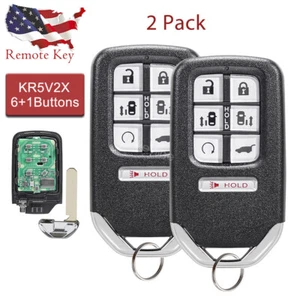 2 for Honda Odyssey 2018 2019 2020 Keyless Entry Smart Remote Key Fob KR5V2X - Picture 1 of 7