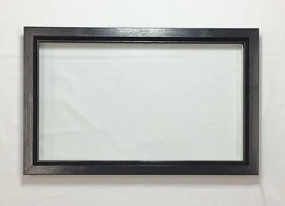 Kit de janela para porta de garagem com vidro Int/Ext quadro inserção grelha parafuso Clopay preto - Imagem 1 de 4