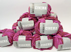 Artful Yarns Cinema 78% Nylon 22% Cotton Big Lot Of 11 Color 191-156 Ribbon Pink