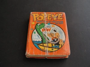 POPEYE GHOST SHIP TO TREASURE ISLAND by Paul S. Newman-1975 BIG LITTLE BOOK . - Picture 1 of 12