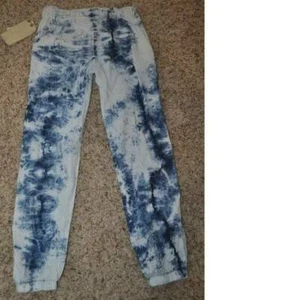 Girls Joggers Jeggings Vanilla Star Blue Tie Dye Lightweight Soft Pants-sz 7 - Picture 1 of 3
