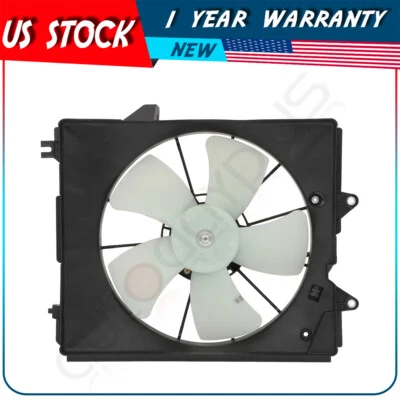 Conjunto de ventilador de refrigeración del radiador para Honda Odyssey 2005 2006 2007 2008 2009 2010 Foto 1 de 4