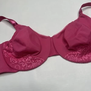 38DD Olga Warners Luxus Supreme Lift BH 35063 Hot Pink Bügel Soft - Bild 1 von 11