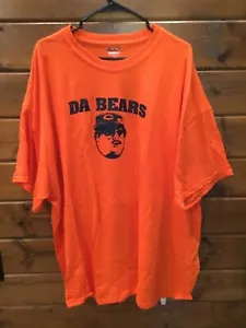 Chicago Bears Mike Ditka “DA BEARS” Orange Gildan DryBlend T-Shirt 4XL EUC - Picture 1 of 4
