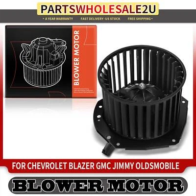 Conjunto de ventilador de motor soplador de climatización para Chevy Blazer 1998-2003 GMC Jimmy 1999-2002 Foto 1 de 4