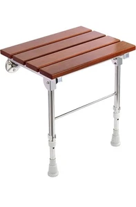 Faltbarer Duschsitz Wandmontage mit Beinen - Bild 1 von 13