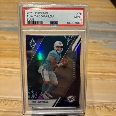 2021 Panini Phoenix - Tua Tagovailoa #76 Blue /35 - Image 1 of 4