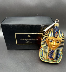 1997 CHRISTOPHER RADKO RAMSES 5.5" ORNAMENT EGYPTIAN PHARAOH  684/15,000 - Picture 1 of 14