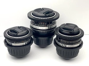Vintage Zebra Carl Zeiss Jena 35-80mm Lenses Arri PL Mount Arriflex Red One F3 - Picture 1 of 20