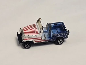 Vintage TV Airwolf ERTL Air Wolf Santini Jeep car 1:64 Die cast 1980s 80s Rare - Picture 1 of 7