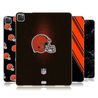 OFFICIAL NFL CLEVELAND BROWNS ARTWORK GEL CASE FOR APPLE SAMSUNG KINDLE - Image 1 of 4