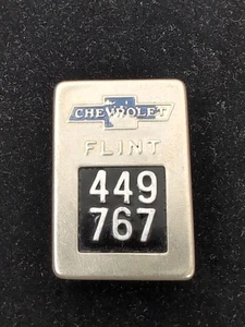 CHEVROLET "FLINT" EMPLOYEE BADGE #449 767- An Historical Beaty - Picture 1 of 4
