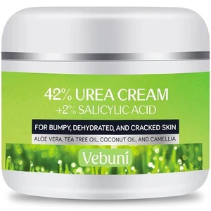 Urea Cream 42% Foot Salicylic Acid 4 Oz, Upgraded Callus Remover For... - Picture 1 of 7