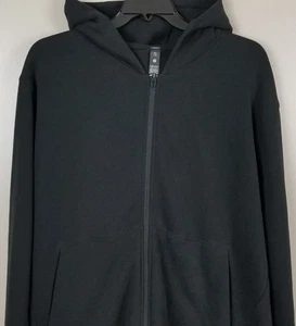 SUDADERA CON CAPUCHA LULULEMON PARA HOMBRE CREMALLERA COMPLETA NEGRA RARA (TALLA 2XL) - Imagen 1 de 10