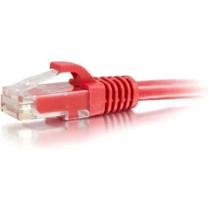 C2G 2ft (0.6m) Cat6 Snagless Unshielded (UTP) Ethernet Network Patch Cable - Red - Picture 1 of 1