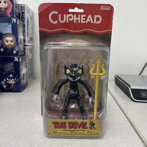 Funko Cuphead "THE DEVIL" Action Figure 2018 Vaulted Video Game StudioMDHR - Picture 1 of 8