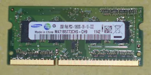 Samsung M471B5773DH0CH9 (PC3-10600 (DDR3-1333), DDR3 SDRAM, 1333 MHz, SO DIMM... - Picture 1 of 2