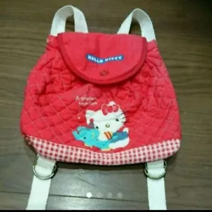 Gesteppter Rucksack HELLO KITTY Original 23x22x3cm jp - Bild 1 von 3