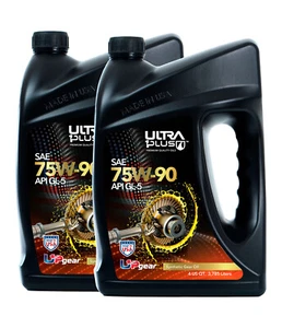 Ultra1Plus SAE 75W-90 Synthetic Gear Oil API GL-5 (2 Gal - 8 QTS) - Picture 1 of 8
