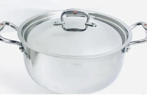 Ruffoni Italy Symphonia Prima 3 Ply SS 6-Qt./26cm Stockpot With Lid CSA2611XRL - Picture 1 of 11