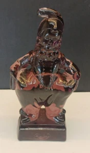Vintage 1983 Mosser Glass Purple 'Glad' Clown Figurine - Picture 1 of 7