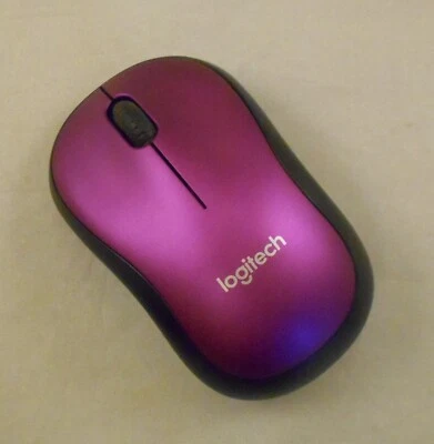 Logitech M185 Wireless Mouse (Vivid Violet) / (Nano Receiver Not Included) - Image 1 of 4