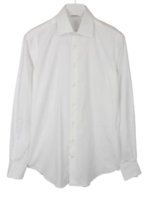 Camicia Formale Extra Slim Fit Suitsupply Uomo LARGE Collo Alla Francese Bianco - Immagine 1 di 4