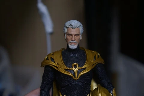 1/12 Mcfarlane Black Adam Dr.Fate custom painted head Cover