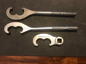 3 Pc Vtg Snap On Tools Tie Rod Adjusting Wrench Alignment Tools WA10, WA1, WA13 - Picture 1 of 5