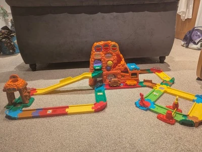 Vtech Go! Go! Smart Wheels Treasure Mountain Adventure Playset w/Motorized Train - Image 1 of 4