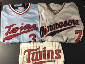 Minnesota Twins Jersey Lot (2 Size 50 Jerseys) Joe Mauer & Harmon Killebrew - Picture 1 of 15