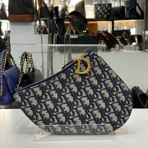 Dior Oblique Saddle Trio 3-Zip Crossbody Bag 5642 141769168 - Picture 1 of 7