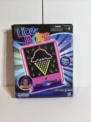 2010 Lite Brite LED Flat Screen By Hasbro No Sheets No Pegs READ - Image 1 of 4