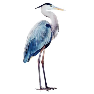Collections Etc Realistic Heron Outdoor Garden Stake - Picture 1 of 2