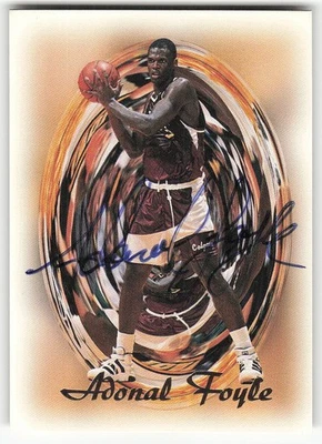 1997 Genuine Article #LG2 Adonal Foyle BASKETBALL Colgate Red Raiders - Image 1 of 2