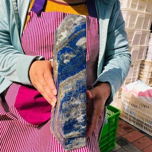 5350G Top Natural lapis lazuli mineral crystal healing specimen 1387 - Picture 1 of 15