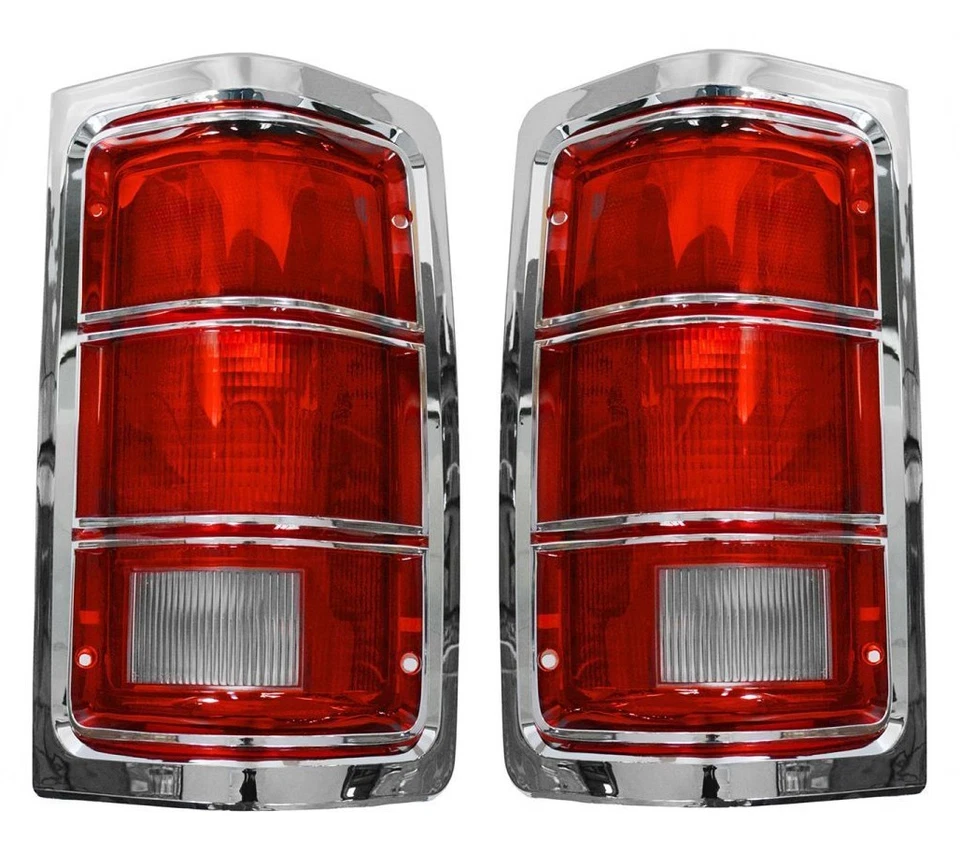 全新 一对尾灯 适合道奇 W150 W250 W350 1984 - 1989 4163151 CH2809104 — 第 1/1 张图片