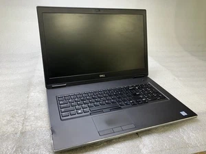 Dell Precision 7740 17" Core i7-9750H 2.6GHz 32GB RAM NO HDD AMD NO OS Good - Picture 1 of 10