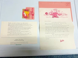 Vintage 1963 Barbie Fan Club Mitgliedschaftspaket - Bild 1 von 4