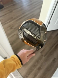 Callaway Maverik Driver 9° Stiff Shaft With HeadCover - Picture 1 of 7