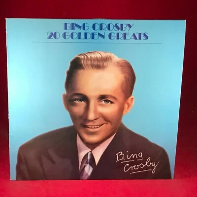 BING CROSBY 20 Golden Greats 1979 UK VINYL LP White Christmas best of greatest - Image 1 of 4