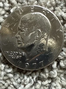 1977 D Eisenhower Dollar Münze 1 Dollar - Bild 1 von 16