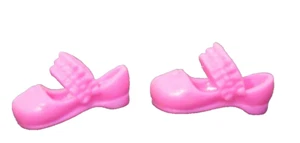 Mattel Barbie Doll Shoes, Kelly Chelsea, Replacement Hot Pink Crocs Sandals #151 - Picture 1 of 2