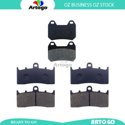 Motorcycle Front+Rear Brake Pads For BMW R1200 CL 2002 2003 2004 - Imagem 1 de 3